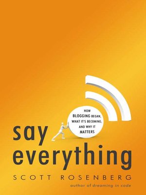 cover image of Say Everything